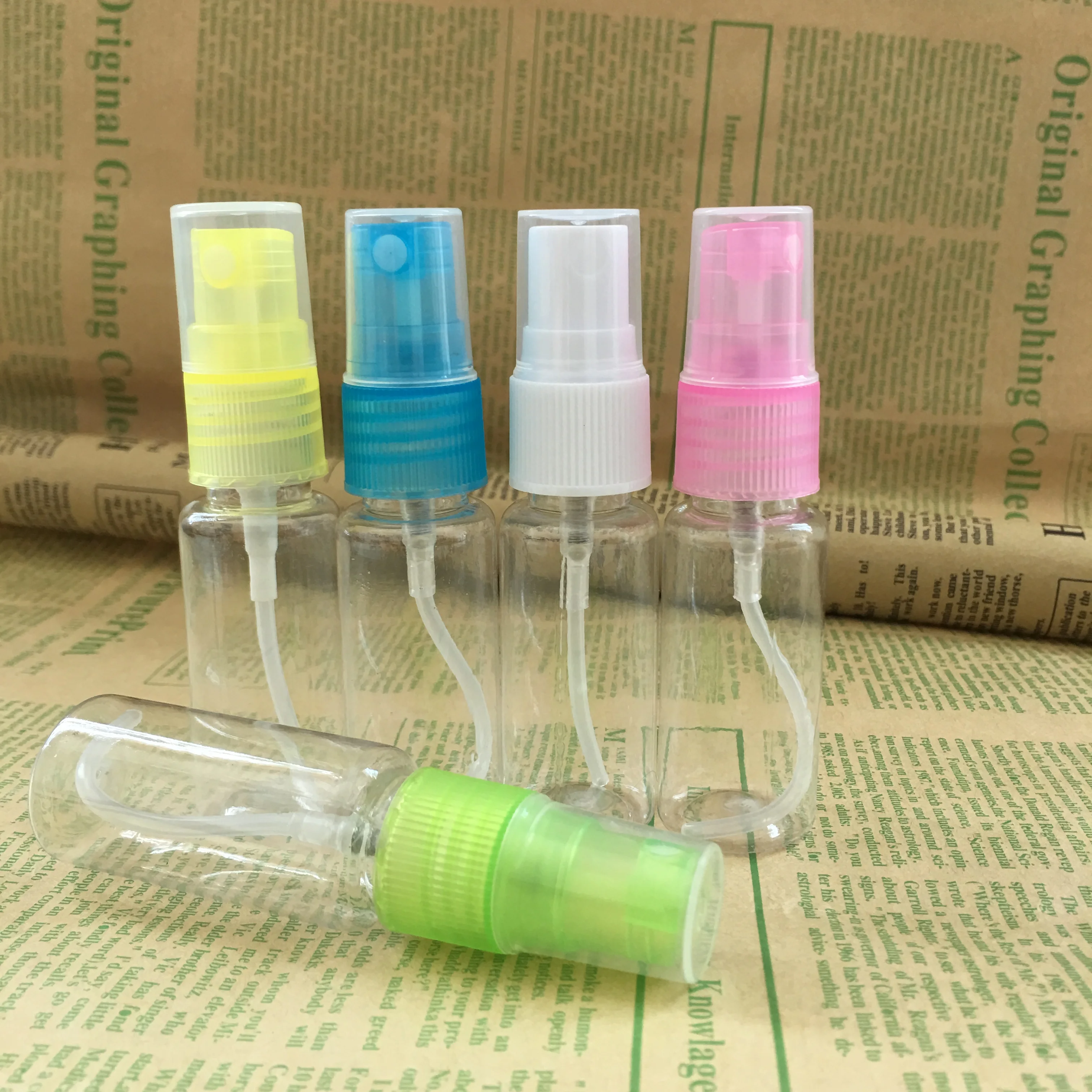 10 / 20 50 60/100ml clear plastic spray bottle perfume disinfectant separate container atomize | Красота и здоровье