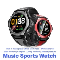 smart watch bluetooth call music altitude diving ip68 waterproof heart rate fitness sports dk10 smartwatch for android ios