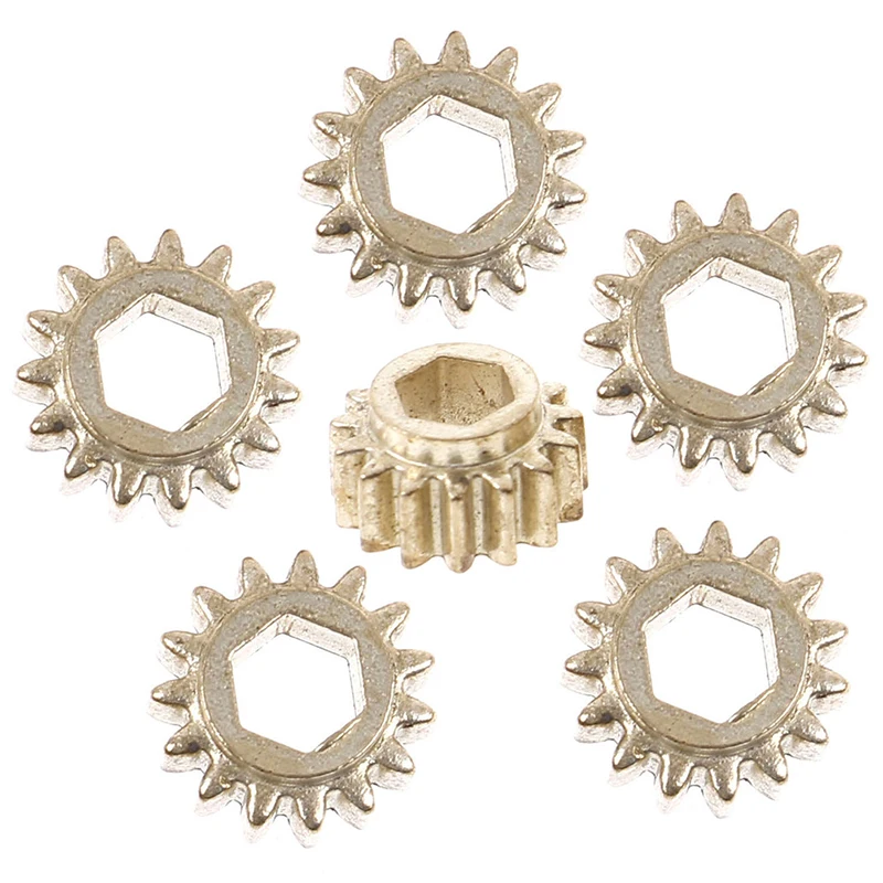 

6 Pcs Tuners Tuning Pegs Machine Heads Mount Hex Hole Ratio 1/15 Gears for Guitar Instrument Parts