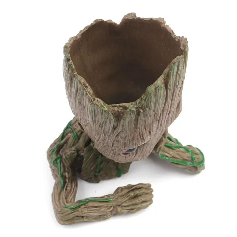 Падение транспорта цветочный горшок детские фигурки Милая модель игрушка