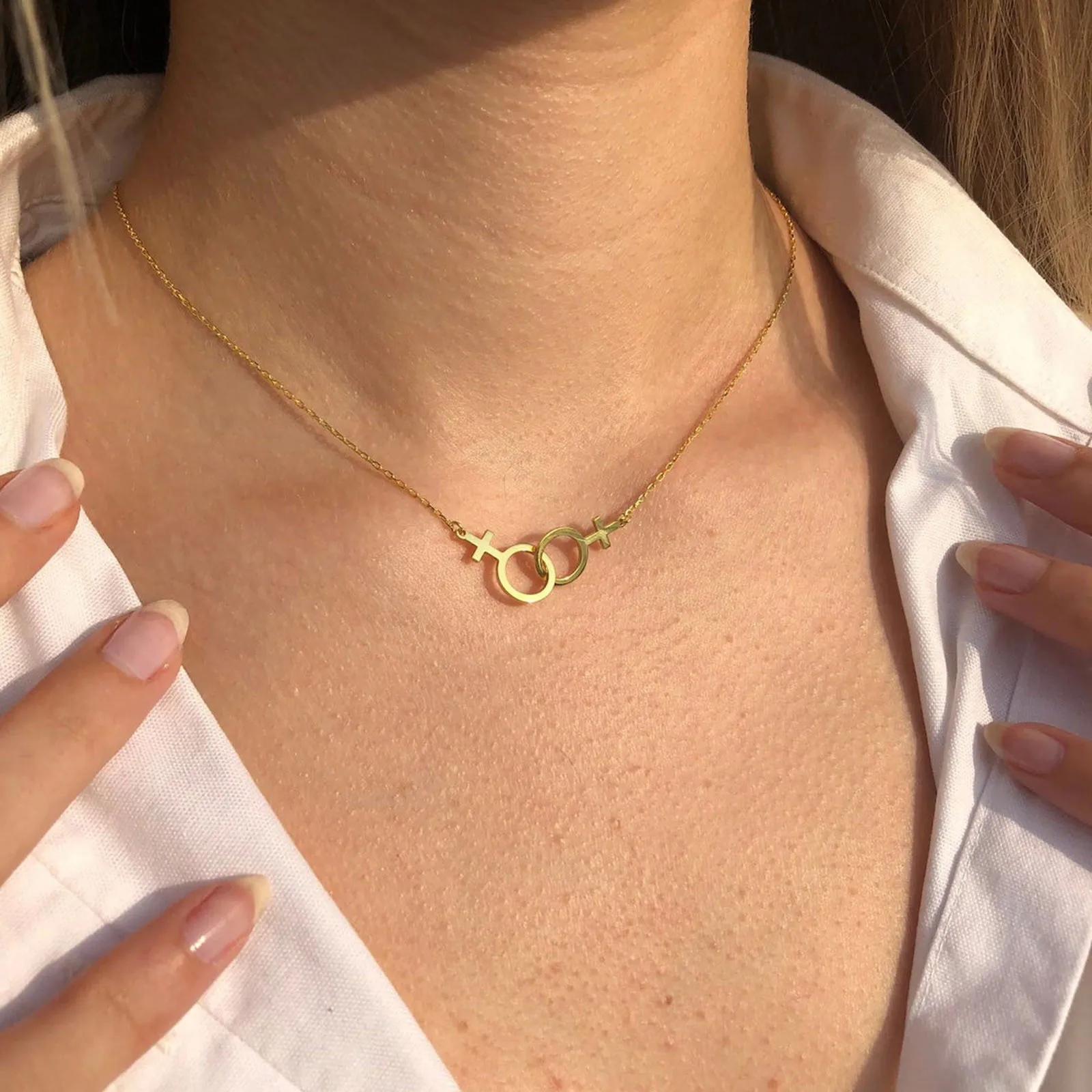 2 шт. ожерелье на День святого Валентина ювелирные изделия гордость Святого