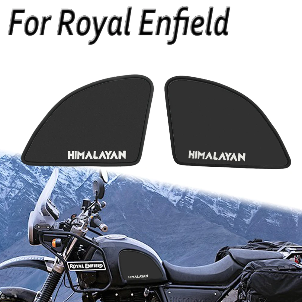 Для Royal Enfield Гималайский 400 2021 боковой топливный бак наклейка резиновая |