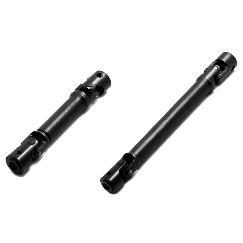 

2 Set Metal Drive Shaft For 1/10 RC Crawler Car Axial SCX10 90046 AXI03007 Wraith TRAXXAS TRX4 TRX6 Redcat Gen8,4 & 7