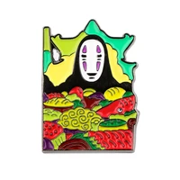 l2626 japanese badges with anime pins for backpacks lapel pins enamel pins brooches badge bags backpack decoration kids gifts