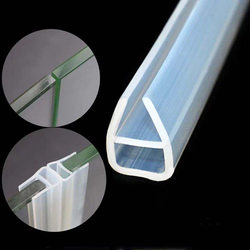 1 3 м Силиконовое резиновое стеклянное уплотнение для окна полосы u образной формы