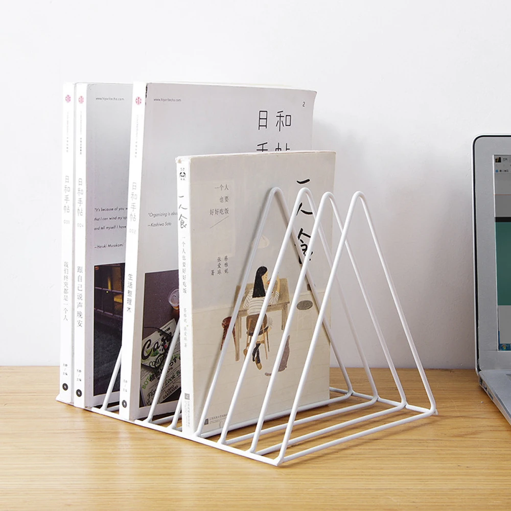 Подставка для журналов держатель записей Настольная книжная полка