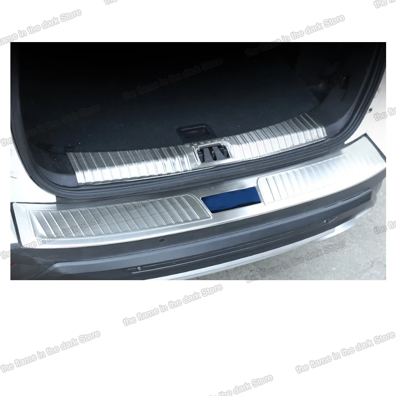 Порог для защиты багажника из нержавеющей стали Lsrtw2017 Ford Kuga Escape 2013 2014 2015 2016 2017 2018