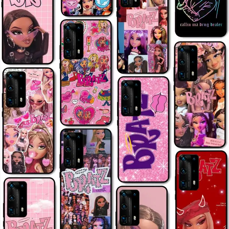 

Lovely Doll Bratz Phone Case For Huawei P40 P30 P20 Pro P10 Plus P9 P8 Lite P Smart Cover