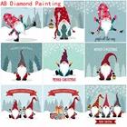 Рождество, клейкие схема для алмазной мозаики Набор для алмазной вышивки подарок AB Drill 5D DIY алмазная живопись