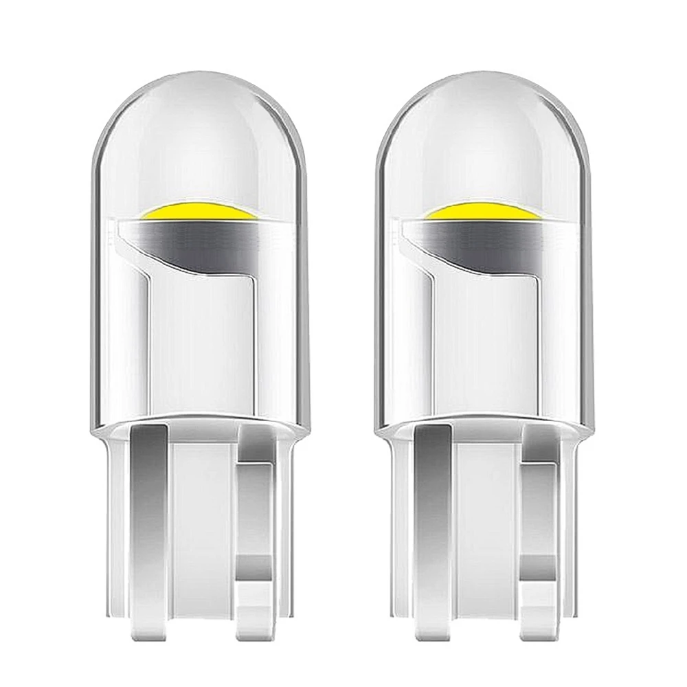 2 шт. T10 W5W WY5W COB светодиодный автомобильный клиновидный парковочный светильник