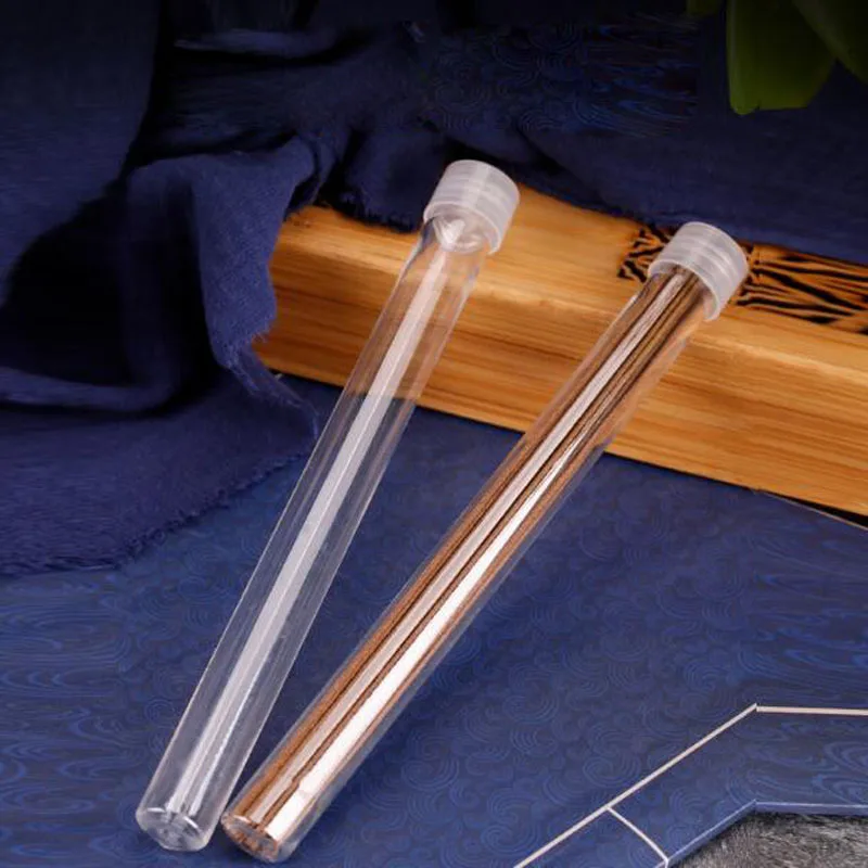 Пластиковая коробка для хранения благовоний 50 шт. прозрачная длинная палочка