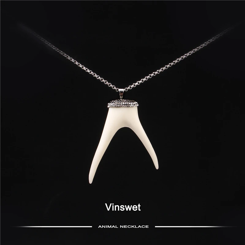 

Metal Fashion Popular Men's and Women's Necklace Cow Bone Crystal Cow Head Cross Jesus Necklace chain necklaces jewelry bar gift