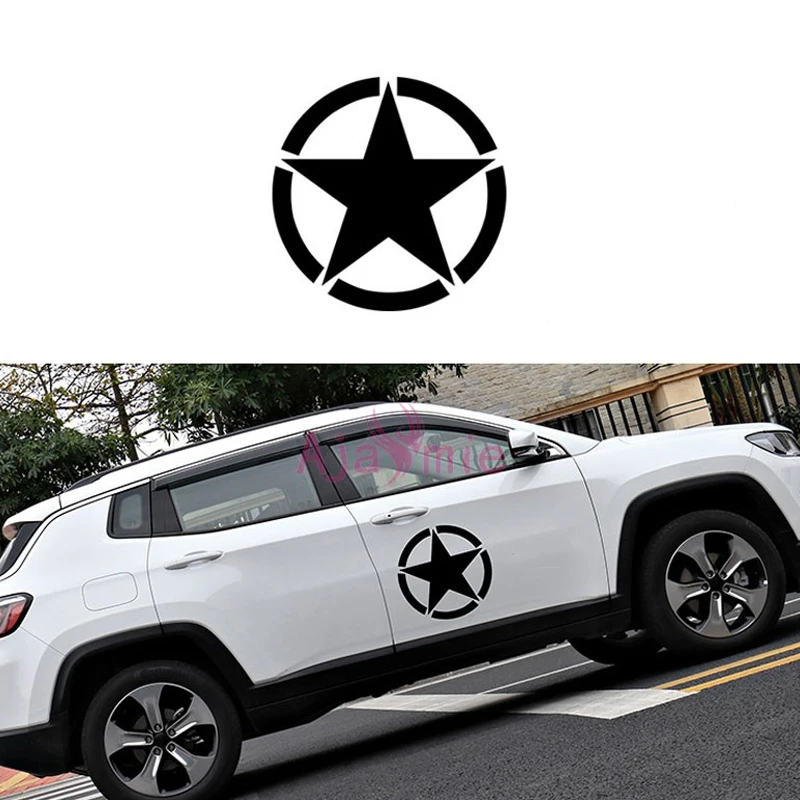 Стайлинг автомобиля армейская звезда Крышка корпуса двери крышка топливного