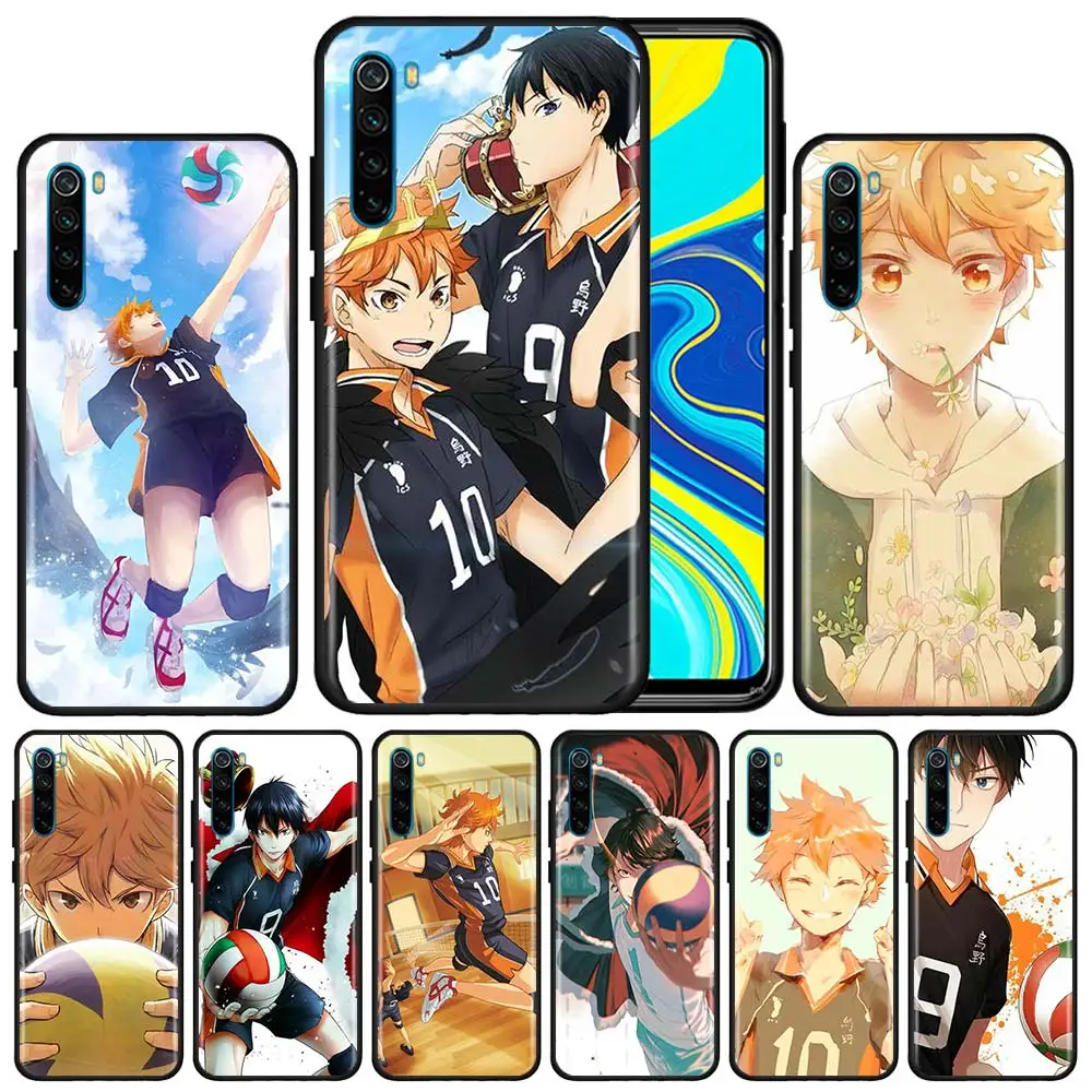 Чехол для телефона с аниме Haikyuu волейбол Xiaomi Redmi Note 8T 8 9 Pro 9S 6 6A 7 7A 8A 9A 9C K30 5G мягкий
