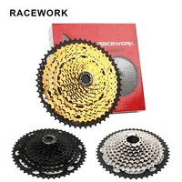 racework 11 42 11 46 11 50t 11 52t 101112 speed mountain mtb bike bicycle cassette flywheel compatible for sram shimano