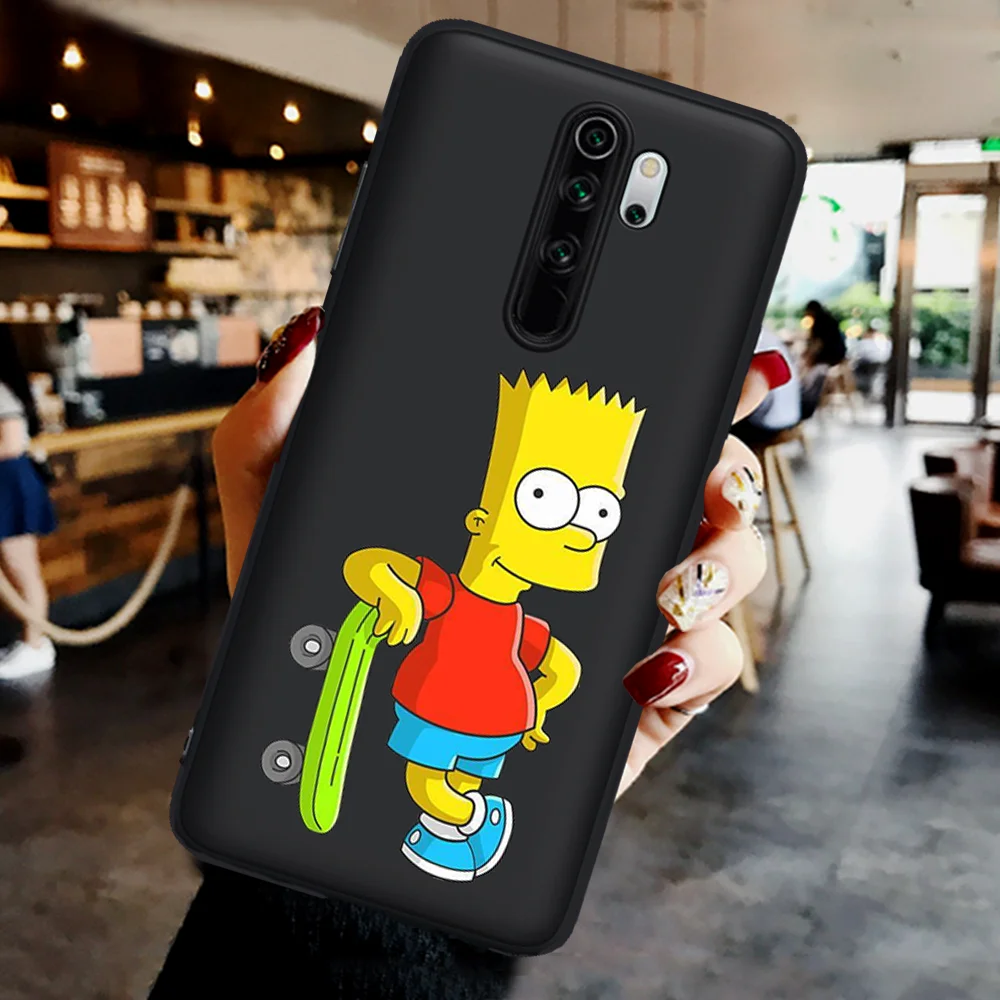 

Funny Homer J.Simpson Black Silicone TPU Phone Case For Xiaomi Mi 9T Redmi Note 5 6 7 8 8T 9 Pro 9S K20 K30 9T Soft TPU Cover