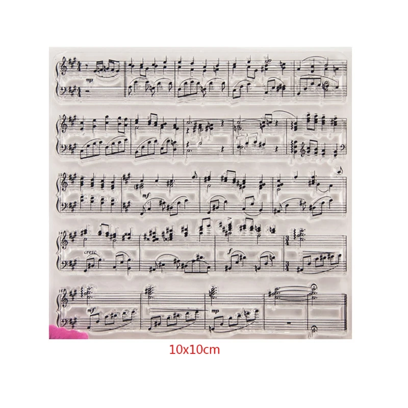 Прозрачный силиконовый каучук печать штамп для DIY альбома скрапбукинга фото