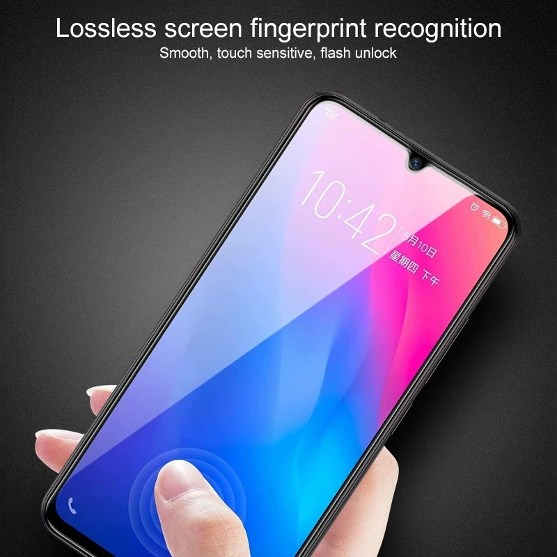 9H 10D полноэкранное закаленное стекло Защита экрана для iPhone XR / 11 Передняя пленка