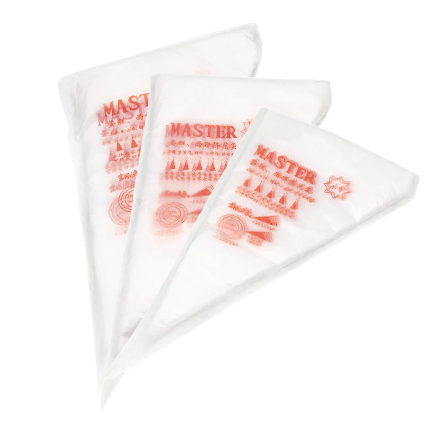 100/200/300pcs Disposable Pastry Bags Cake Decoration Kitchen Icing Food Preparation Cup Piping Tools for Baking |