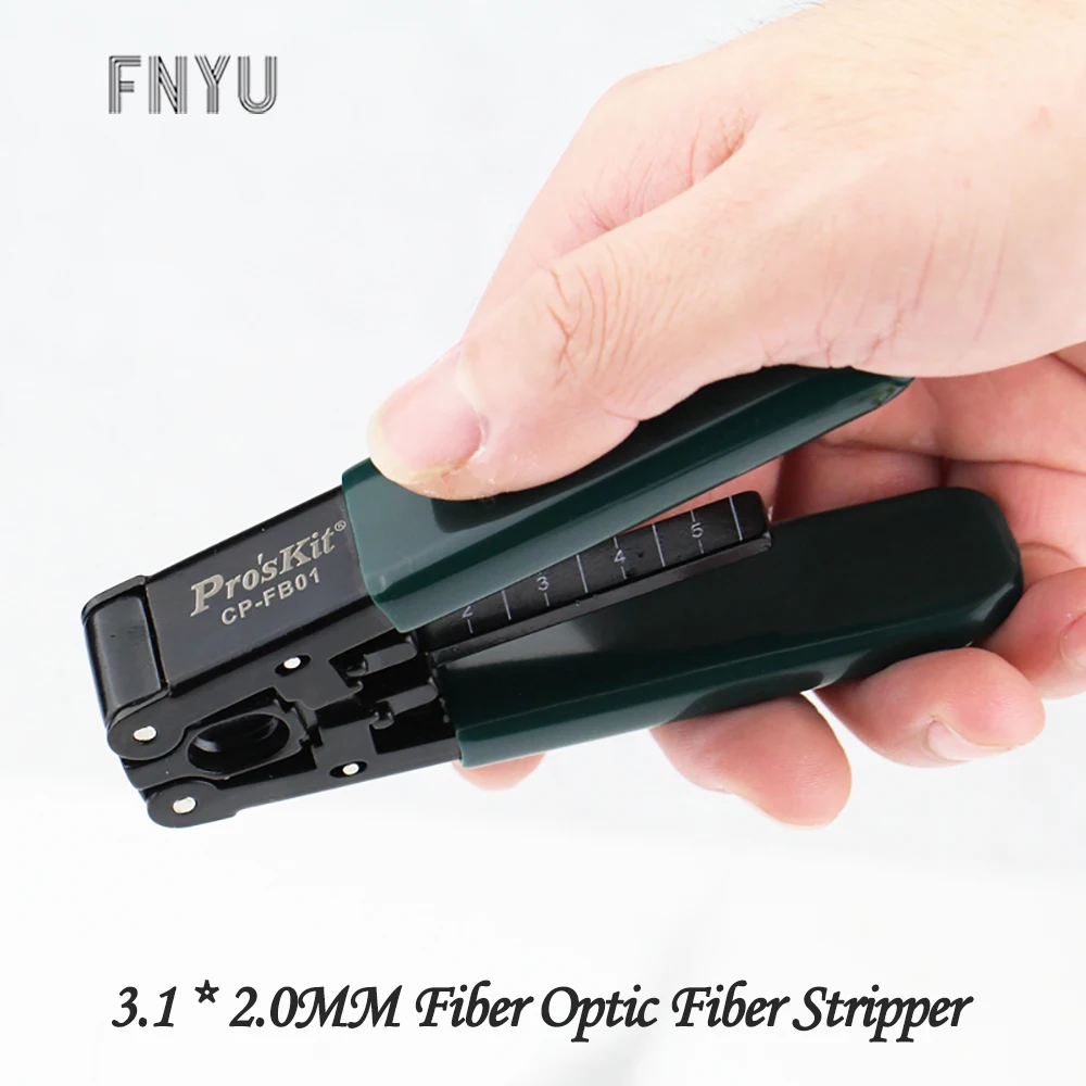 Pro 'skit CP FB01 3 1*2 0 мм волоконно оптический Стриппер FTTH 1 ~ 2 ядра FRP провод