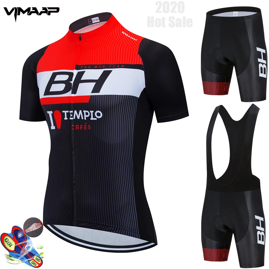 Команда 2020 Мужская велосипедная майка комплект летней одежды для горного