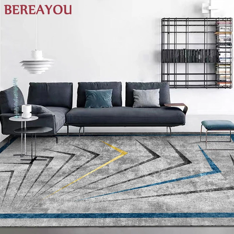 Ковры геометрической формы для скандинавских ковров журнальный столик гостиной