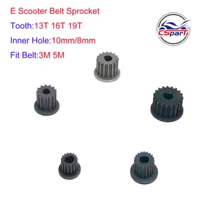 Электрический скутер, 13 16 19 зубьев, 13T 16T 19 T 3M 5M D Тип 8 мм 10 мм, Ременный привод, бритва EVO X-Treme IZIP 250W 360W 500W 800W 1000W