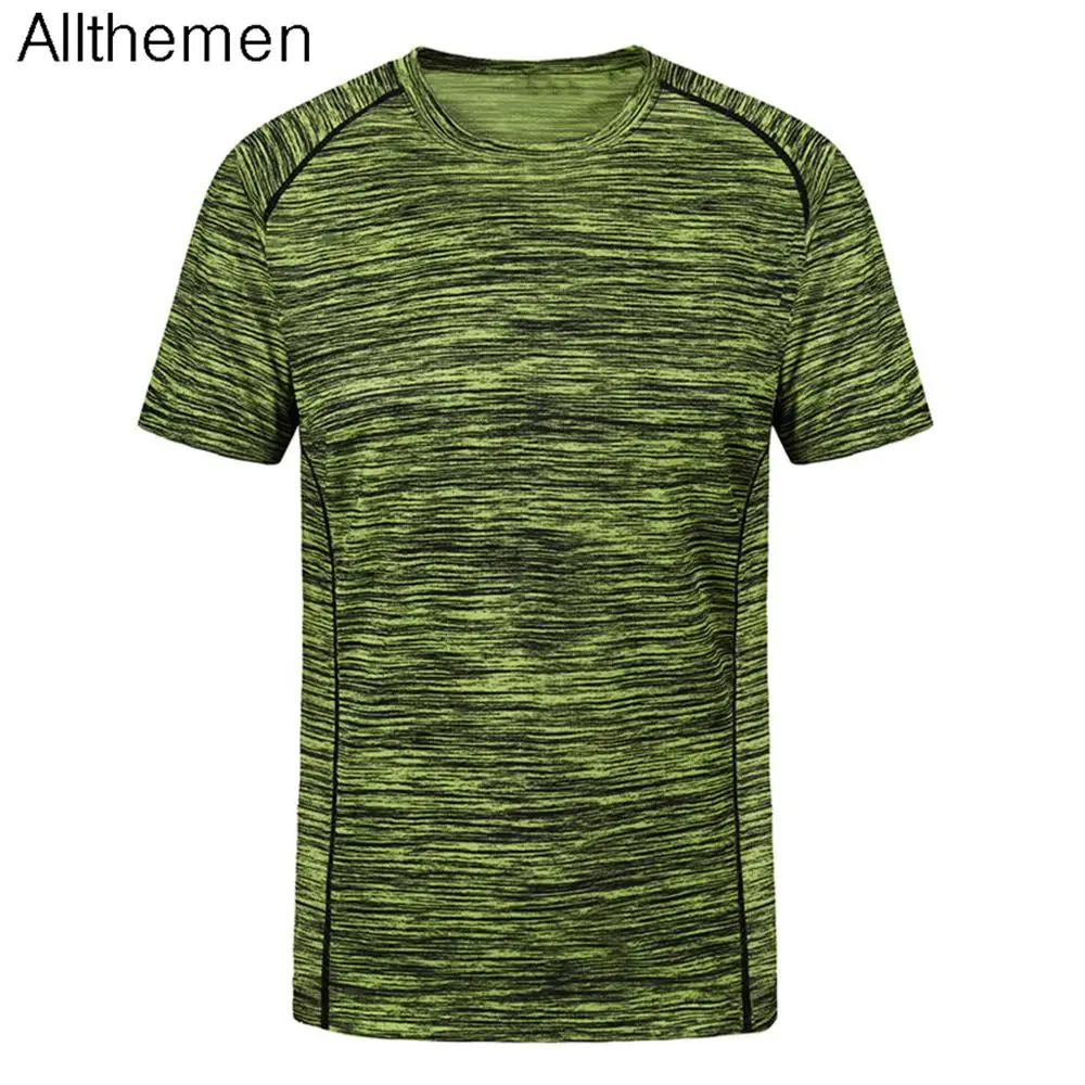 

Allthemen Men's Casual Tops Tees Sportswear Men Workout Training Tee Fitness Tops T-shirt Men Short Sleeve Running TShirt