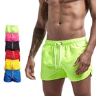 Мужской спортивный костюм для плавания, пляжные шорты для бега, плавки, быстросохнущие шорты для спортзала, плавания, пляжная одежда