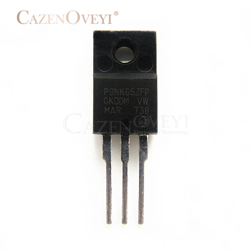 

10 шт./лот STP9NK65ZFP P9NK65ZFP TO-220F в наличии