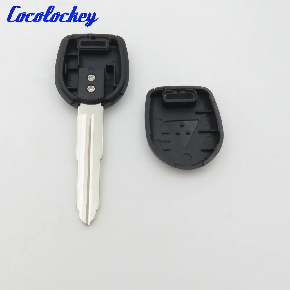 Cocolockey 10 шт./лот ключ транспондер для MITSUBISHI Colt Outlander Mirage Pajero без чипа внутри правого