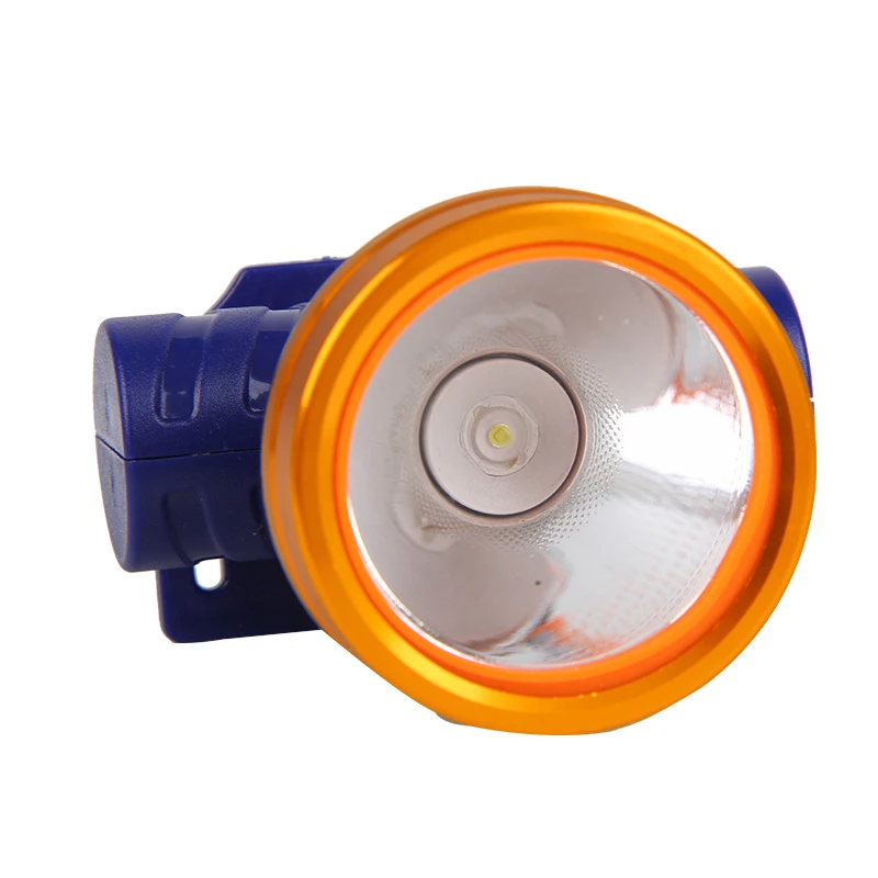 Высокомощный светодиодный фонарь с фронтальной головкой портативный налобный