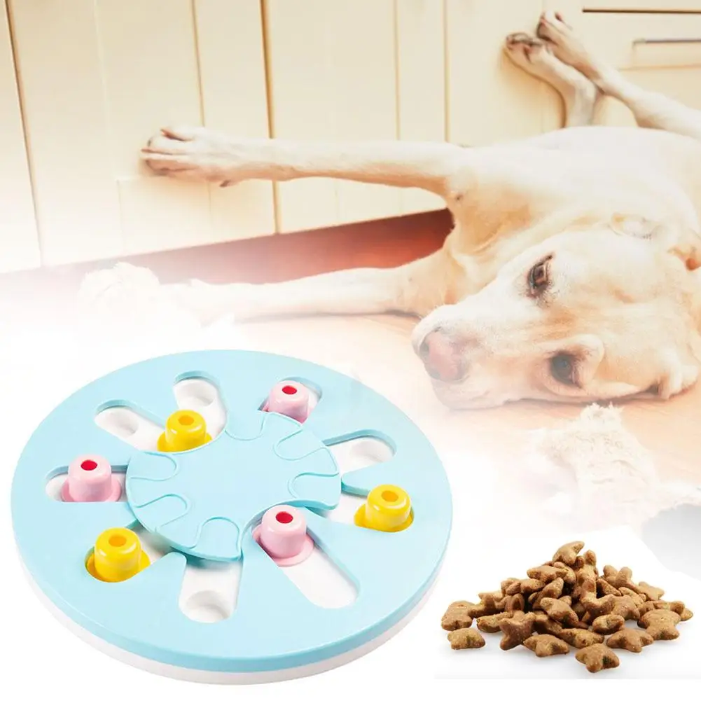 Миска для медленной еды домашних животных тренировочная кормушка пластиковая