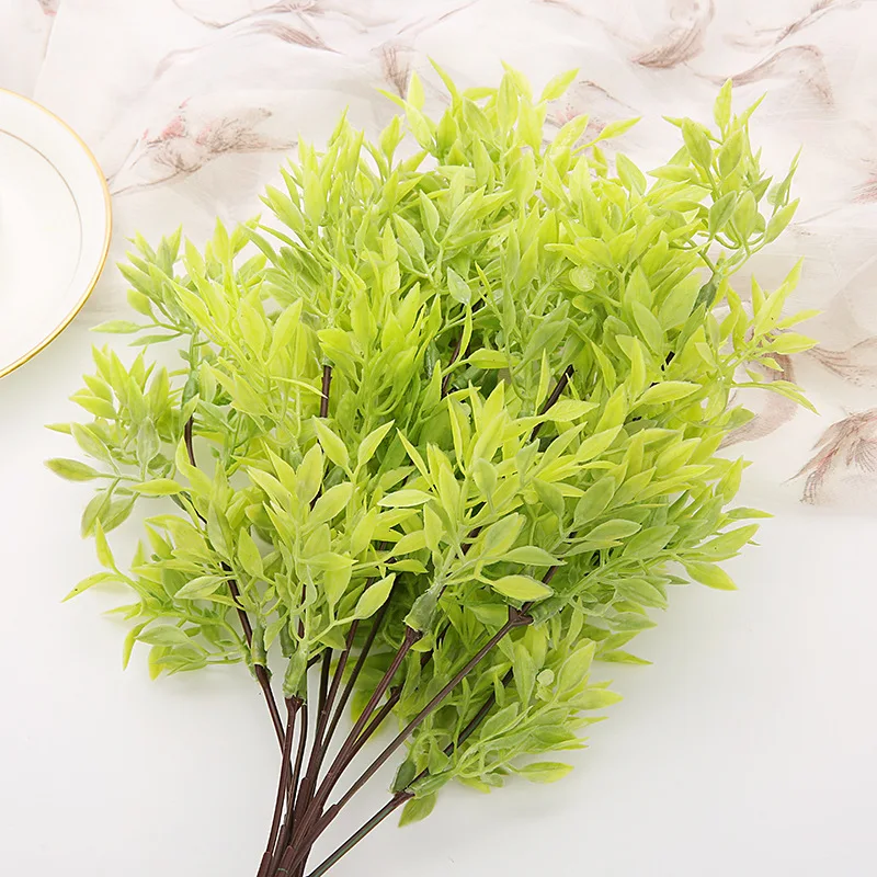 Искусственное растение зелень искусственный цветок с горшком свадебная