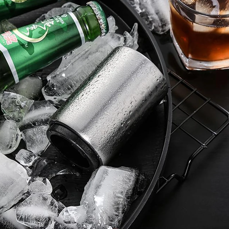1pc Kitchen Stainless Steel Bottle Opener Beer Automatic Magnetic Openers Bar Wine Tool | Дом и сад