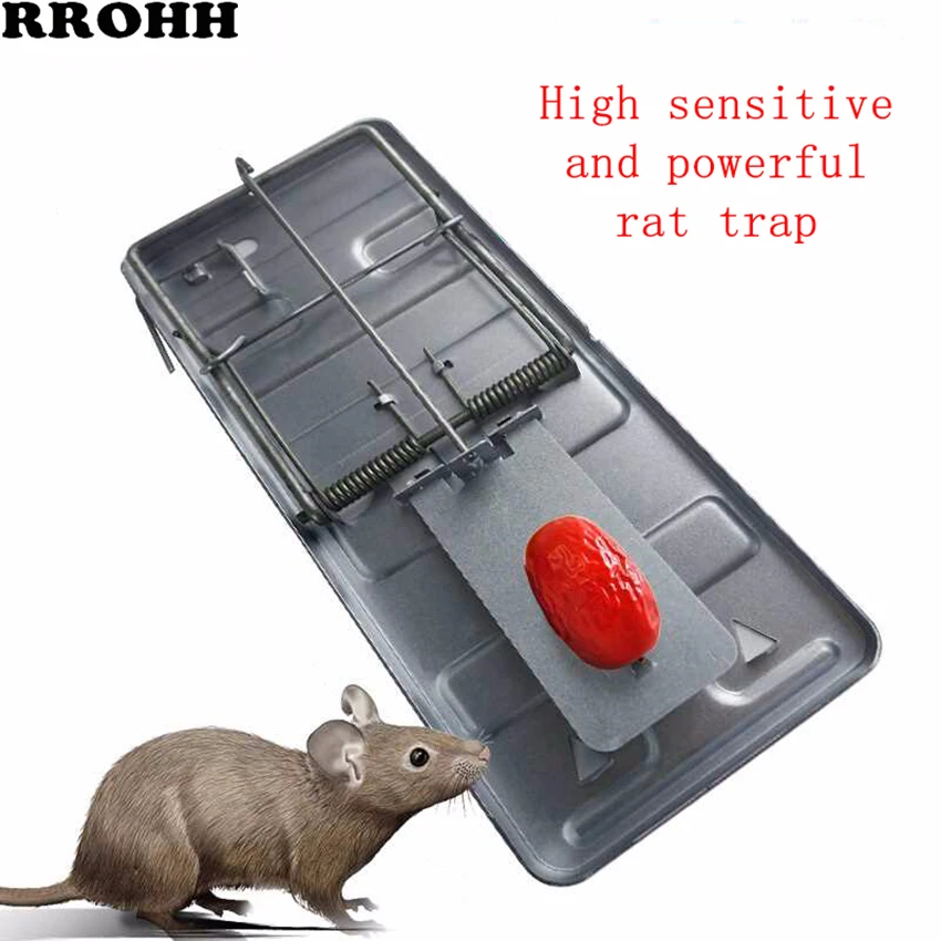 

Efficient Strong Automatic Mouse Clip Reusable Mouse Trap Rat Killer Control Trap Mice Pest Catching Mousetrap Pest Reject