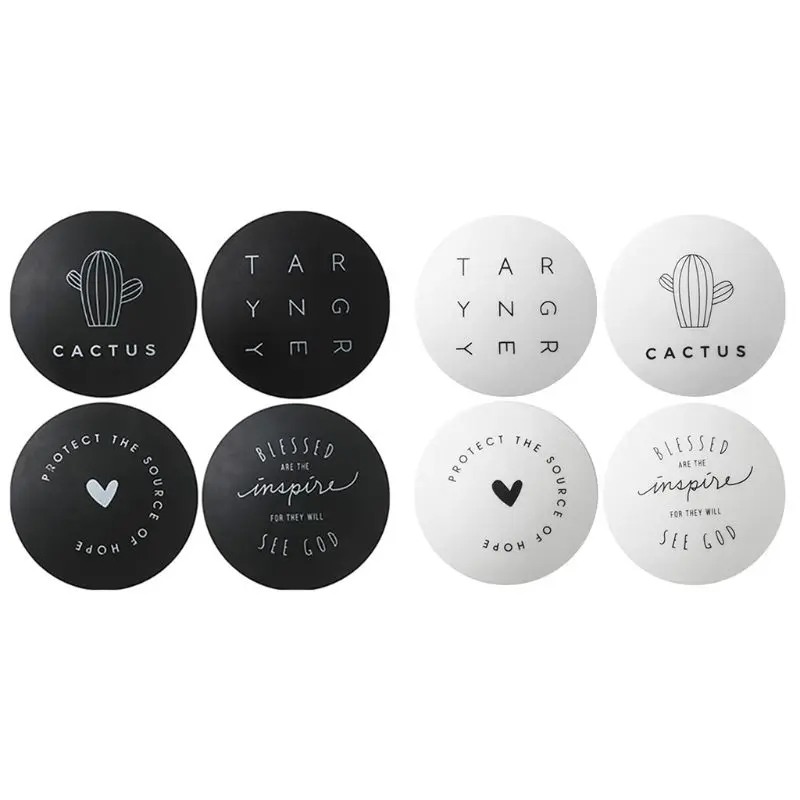 

4 шт., силиконовые накладки на дверную ручку, для защиты стен