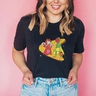 Ретро WandaVision женская футболка ТВ шоу в стиле футболки супергероя алого цвета футболка с ведьмой в винтажном стиле Ванда видение пара Хэллоуин Топы