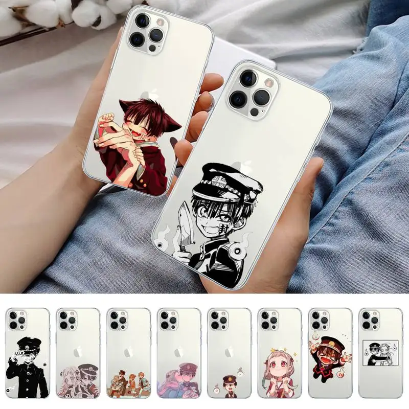 

Jibaku Shounen Hanako Kun Toilet-bound Hanako-Kun Phone Case for iPhone 11 12 13 mini pro XS MAX 8 7 6 6S Plus X 5S SE 2020 XR