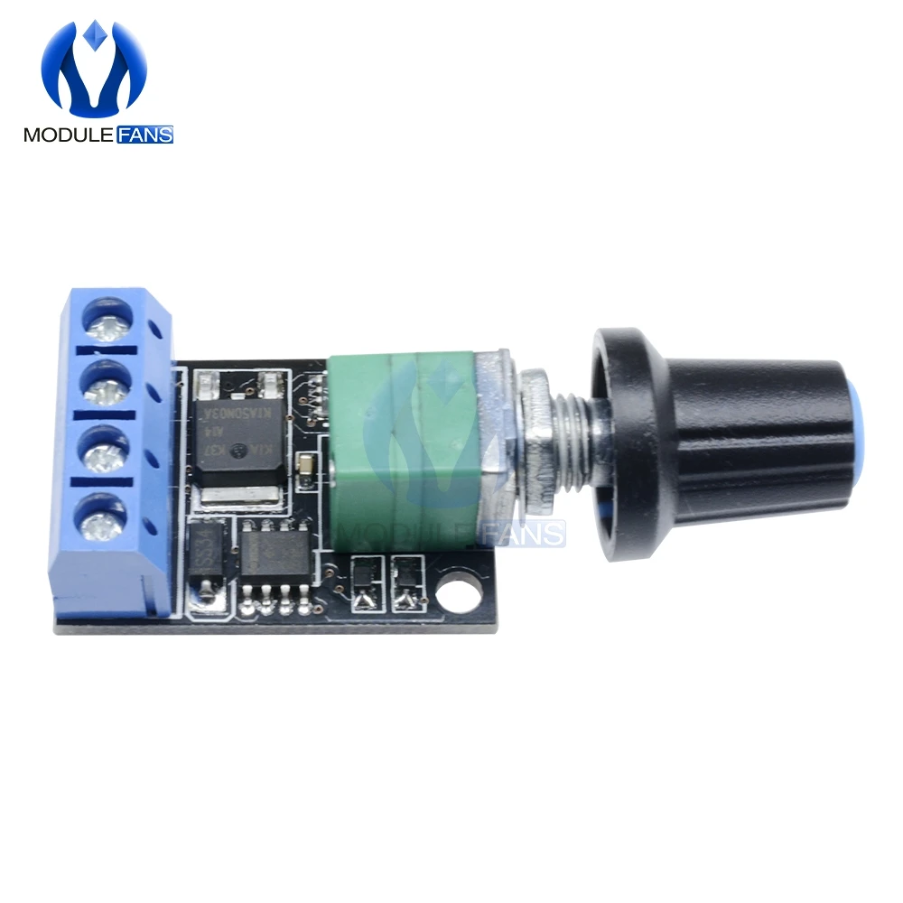 Регулятор скорости двигателя постоянного тока потенциометр регулятор PWM плата регулирования светодиодный