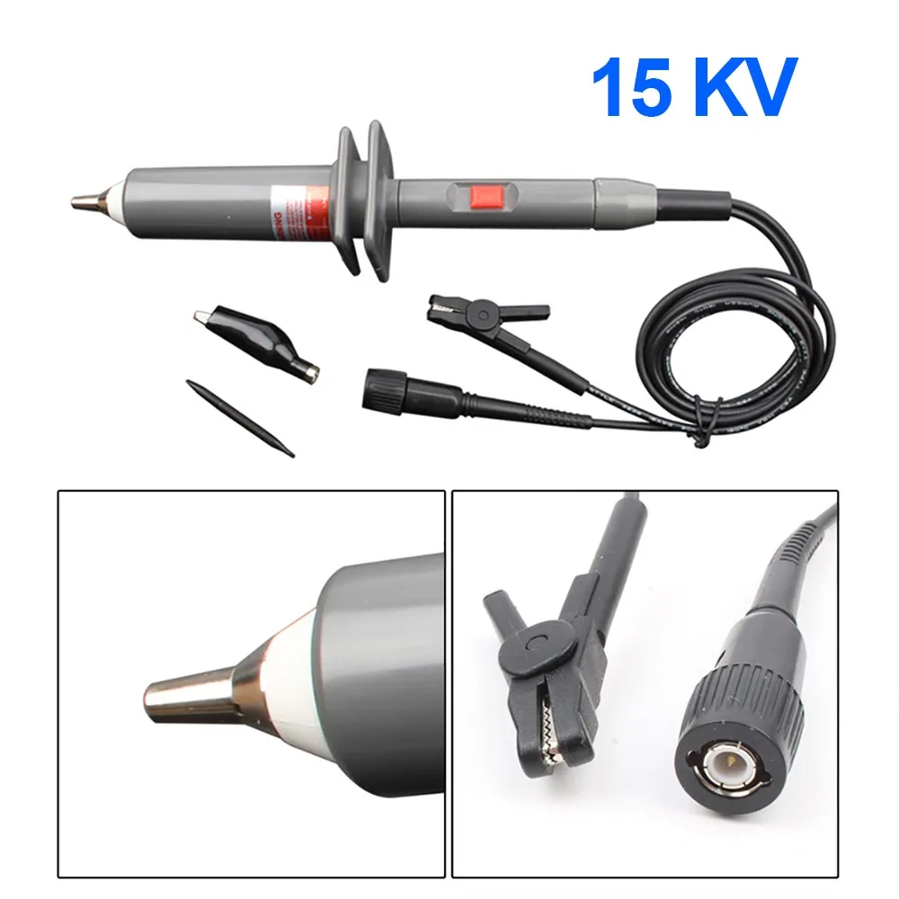 HVP3015 15KV HVP серии высоковольтный зонд до 20кВ осциллограф зонд 1000X полоса затухания 10 МГц зонд DC 5KV/7KV/10KV/15KV/20KV - Цвет: HVP3015 15KV