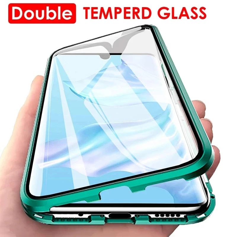 

360 Magnetic Phone Case For MI POCO M3 X3 NFC Double Glass Cover For Xiaomi 10T LITE Redmi Note 9T 9S 9 10S 10 PRO MAX 5G