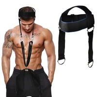 sports weight belt head neck trainer weight lifting training hat for pull up chin up kettlebell barbell fitness gym belt new