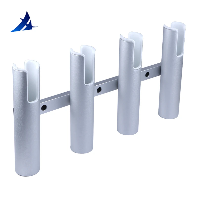 

4 Link Tubes Boat Fishing Rod Holder Aluminium Rod holder for Marine Yacht
