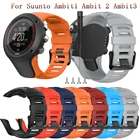 Ремешок силиконовый для Suunto Ambit1 Ambit 2 2R 2S Ambit3 3p3s3R, мягкий сменный Браслет, аксессуары для наручных часов