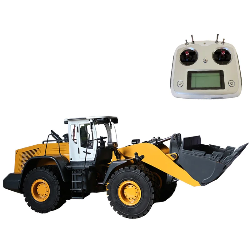 Verkauf JDMODEL JDM-88 1/14 Elektrische RC Hydraulische Radlader Gabelstapler Bau Modell Fernbedienung Auto Spielzeug Für Kinder Geschenk