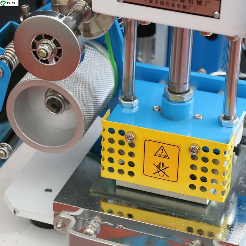 Пневматическая печатная машина 130*100 мм принтер для кожи складывания горячего