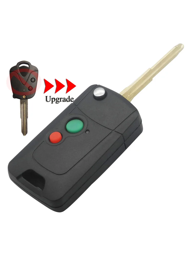 jingyuqin 2 Buttons Key Blank Fob Case Remote Shell Cover for Proton Wira 415 416 Persona With Right Blade | Автомобили и