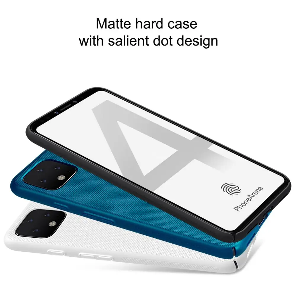 Чехол Nillkin для Google Pixel4 Pixel 4 XL Матовый Жесткий чехол из поликарбоната матовый