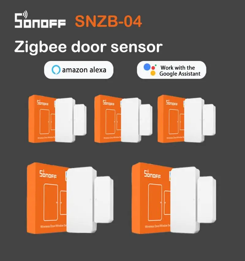 Новинка 1-5 шт. SONOFF контакт двери фотомагнитола Zigbee умный дом с поддержкой